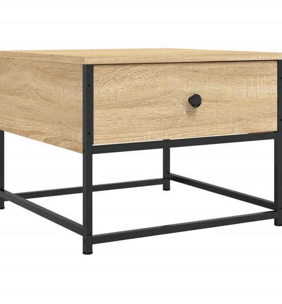 Couchtisch Sonoma-Eiche 51x51x40 cm Holzwerkstoff