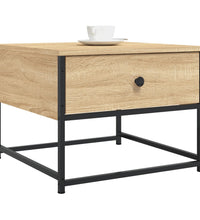 Couchtisch Sonoma-Eiche 51x51x40 cm Holzwerkstoff