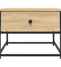 Couchtisch Sonoma-Eiche 51x51x40 cm Holzwerkstoff