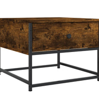 Couchtisch Räuchereiche 51x51x40 cm Holzwerkstoff