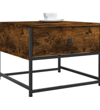 Couchtisch Räuchereiche 51x51x40 cm Holzwerkstoff