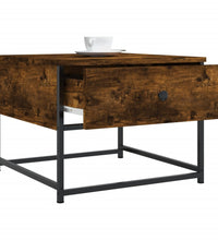 Couchtisch Räuchereiche 51x51x40 cm Holzwerkstoff