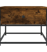 Couchtisch Räuchereiche 51x51x40 cm Holzwerkstoff