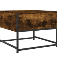 Couchtisch Räuchereiche 51x51x40 cm Holzwerkstoff