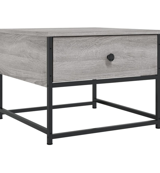 Couchtisch Grau Sonoma 51x51x40 cm Holzwerkstoff