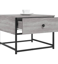Couchtisch Grau Sonoma 51x51x40 cm Holzwerkstoff