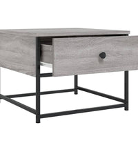 Couchtisch Grau Sonoma 51x51x40 cm Holzwerkstoff