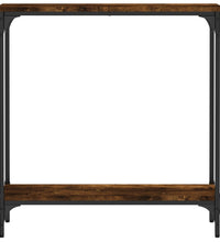 Konsolentisch Räuchereiche 75x22,5x75 cm Holzwerkstoff