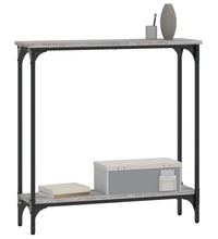 Konsolentisch Grau Sonoma 75x22,5x75 cm Holzwerkstoff