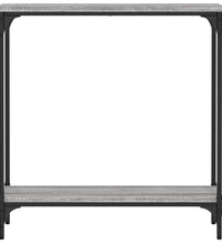 Konsolentisch Grau Sonoma 75x22,5x75 cm Holzwerkstoff