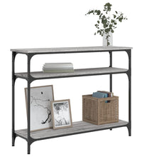 Konsolentisch Grau Sonoma 100x29x75 cm Holzwerkstoff