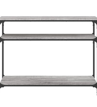 Konsolentisch Grau Sonoma 100x29x75 cm Holzwerkstoff