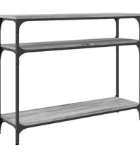 Konsolentisch Grau Sonoma 100x29x75 cm Holzwerkstoff