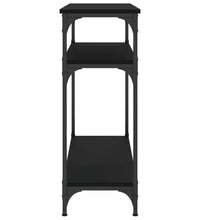 Konsolentisch Schwarz 75x29x75 cm Holzwerkstoff