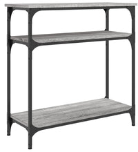 Konsolentisch Grau Sonoma 75x29x75 cm Holzwerkstoff