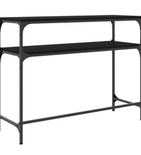 Konsolentisch Schwarz 100x35,5x75 cm Holzwerkstoff