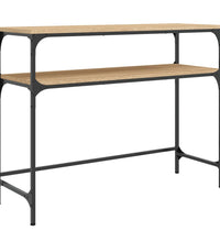 Konsolentisch Sonoma-Eiche 100x35,5x75 cm Holzwerkstoff