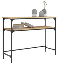 Konsolentisch Sonoma-Eiche 100x35,5x75 cm Holzwerkstoff