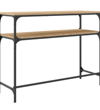 Konsolentisch Sonoma-Eiche 100x35,5x75 cm Holzwerkstoff