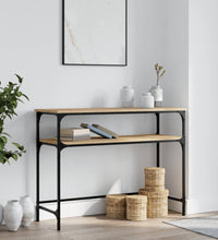 Konsolentisch Sonoma-Eiche 100x35,5x75 cm Holzwerkstoff