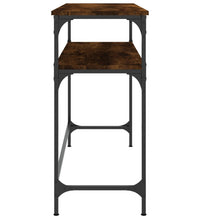 Konsolentisch Räuchereiche 100x35,5x75 cm Holzwerkstoff