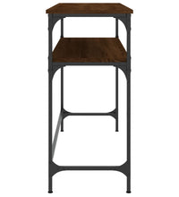Konsolentisch Braun Eichen-Optik 100x35,5x75 cm Holzwerkstoff