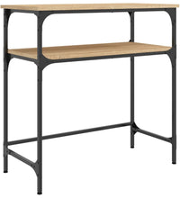 Konsolentisch Sonoma-Eiche 75x35,5x75 cm Holzwerkstoff