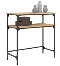 Konsolentisch Sonoma-Eiche 75x35,5x75 cm Holzwerkstoff