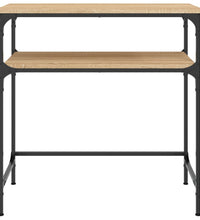 Konsolentisch Sonoma-Eiche 75x35,5x75 cm Holzwerkstoff