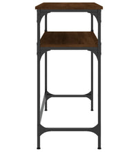 Konsolentisch Braun Eichen-Optik 75x35,5x75 cm Holzwerkstoff
