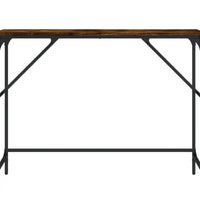 Konsolentisch Räuchereiche 100x32x75 cm Holzwerkstoff