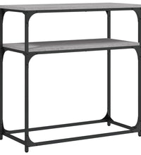 Konsolentisch Grau Sonoma 75x35,5x75 cm Holzwerkstoff