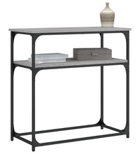 Konsolentisch Grau Sonoma 75x35,5x75 cm Holzwerkstoff
