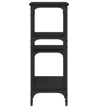 Konsolentisch Schwarz 80x29x75 cm Holzwerkstoff