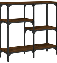 Konsolentisch Braun Eichen-Optik 80x29x75 cm Holzwerkstoff