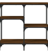 Konsolentisch Braun Eichen-Optik 80x29x75 cm Holzwerkstoff
