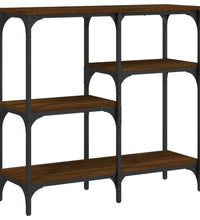Konsolentisch Braun Eichen-Optik 80x29x75 cm Holzwerkstoff
