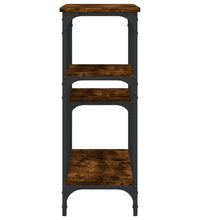 Konsolentisch Räuchereiche 102x29x75 cm Holzwerkstoff