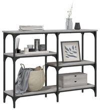 Konsolentisch Grau Sonoma 102x29x75 cm Holzwerkstoff