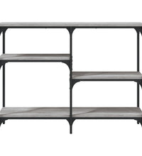 Konsolentisch Grau Sonoma 102x29x75 cm Holzwerkstoff