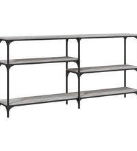 Konsolentisch Grau Sonoma 160x29x75 cm Holzwerkstoff