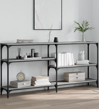Konsolentisch Grau Sonoma 160x29x75 cm Holzwerkstoff