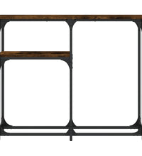 Konsolentisch Räuchereiche 90x22,5x75 cm Holzwerkstoff