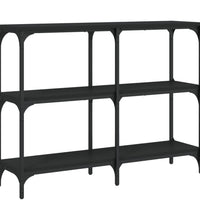 Konsolentisch Schwarz 100x29x75 cm Holzwerkstoff
