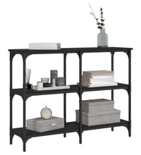 Konsolentisch Schwarz 100x29x75 cm Holzwerkstoff