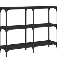 Konsolentisch Schwarz 100x29x75 cm Holzwerkstoff