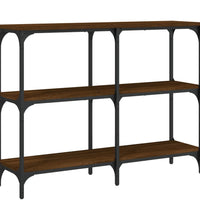Konsolentisch Braun Eichen-Optik 100x29x75 cm Holzwerkstoff