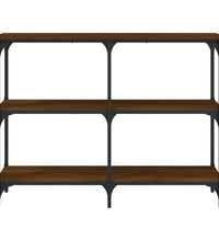 Konsolentisch Braun Eichen-Optik 100x29x75 cm Holzwerkstoff