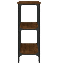 Konsolentisch Braun Eichen-Optik 100x29x75 cm Holzwerkstoff