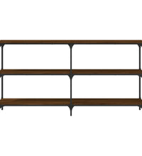 Konsolentisch Braun Eichen-Optik 150x29x75 cm Holzwerkstoff